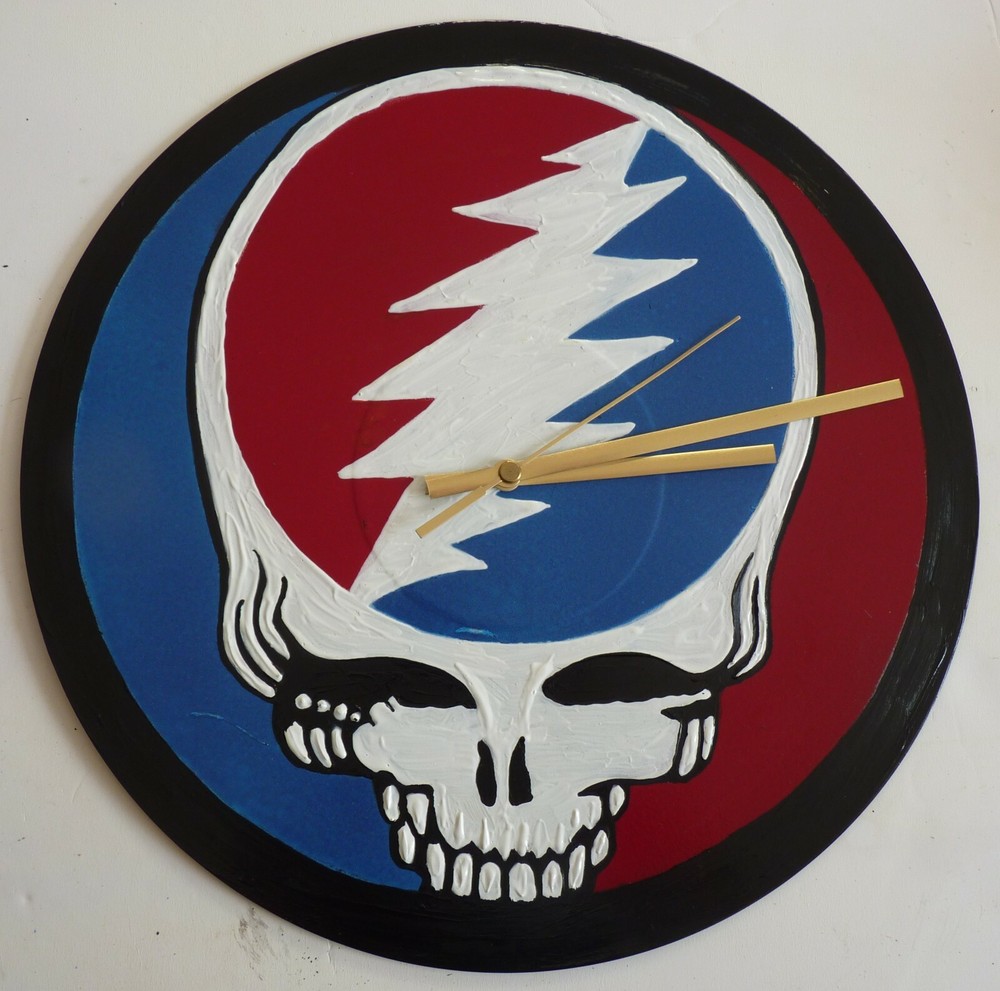 GRATEFUL DEAD wall clock..Hawkwind.,led zeppelin..RUSH..THE DOORS..PINK FLOYD