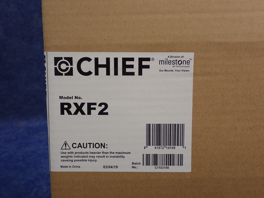 Chief RXF2 X-Large Fit Fixed Wall Display Mount (Q26)