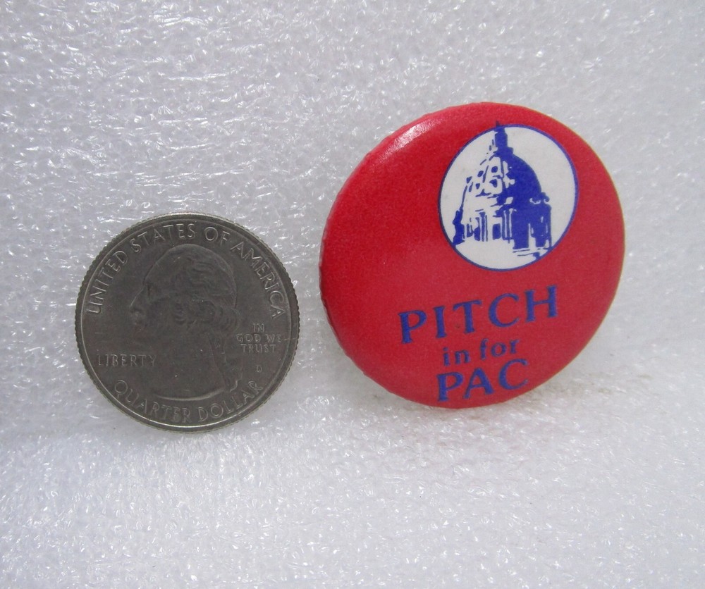 Pitch In For PAC Button Pin