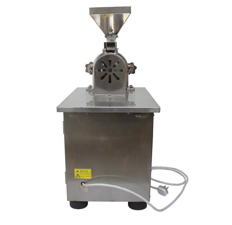 SUS Universal Crusher Dry Pulverizer Grinder w Interchangeable Sieves High Speed