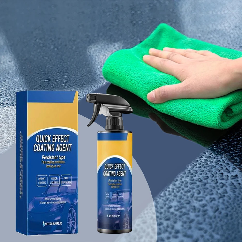 2pack Quick Effect Coating Agent,Advanced Ceramic Spray Coating,Multi-Functional