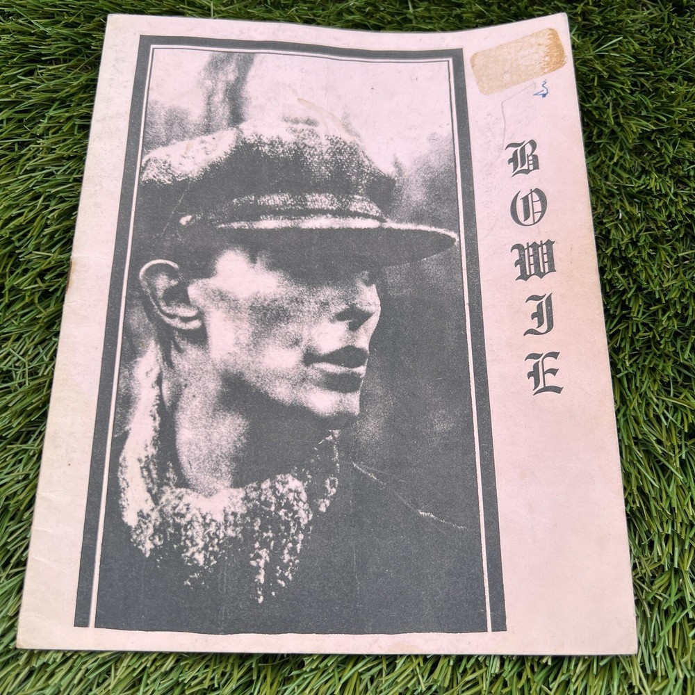 David Bowie Fanzine Paper Back Rare Example