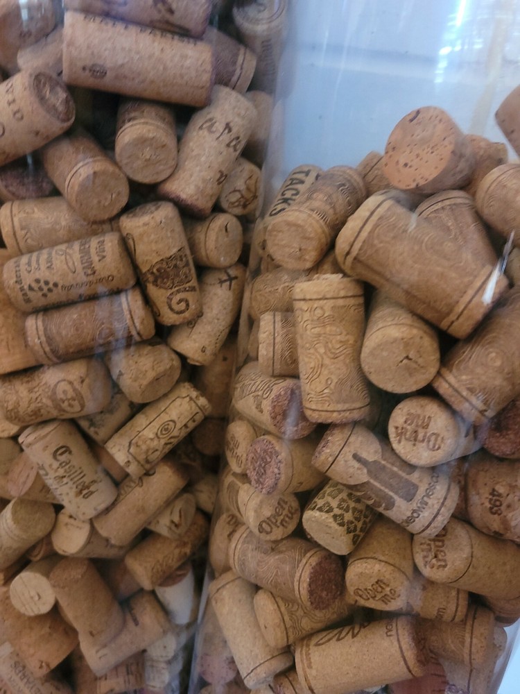 50 Used Wine Corks for Crafting