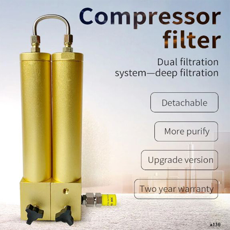 Diving Compressor Filter PCP Filter Moisture Absorb 286mm*100mm Safety Valve