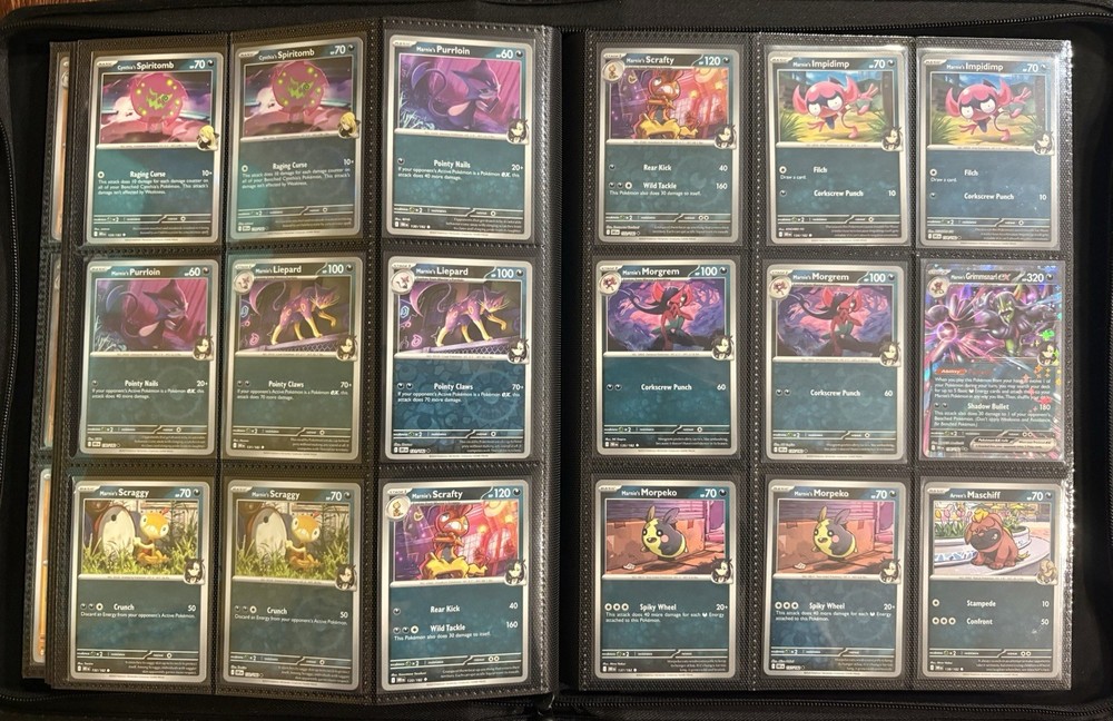 Pokémon Destined Rivals Partial Complete Master Set /w PC Stamp & Pre Release