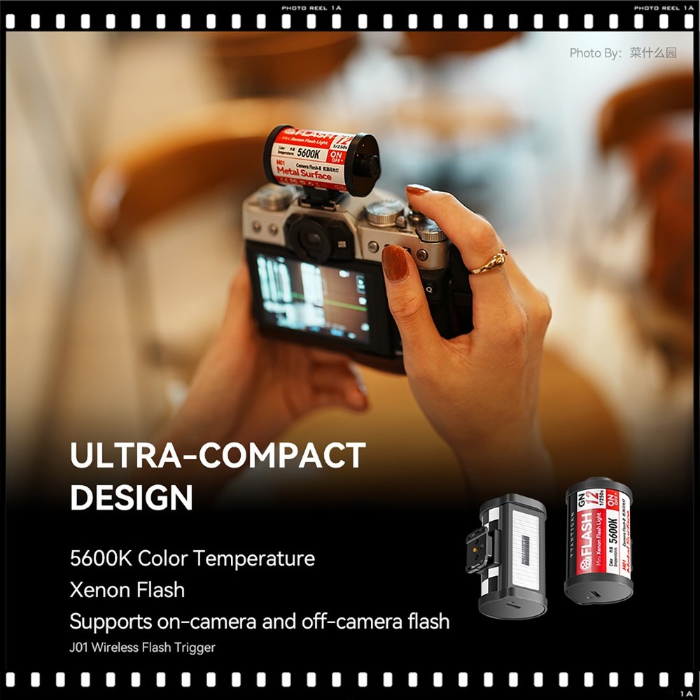 TTArtisan M01 Mini Xenon On-Camera Flash