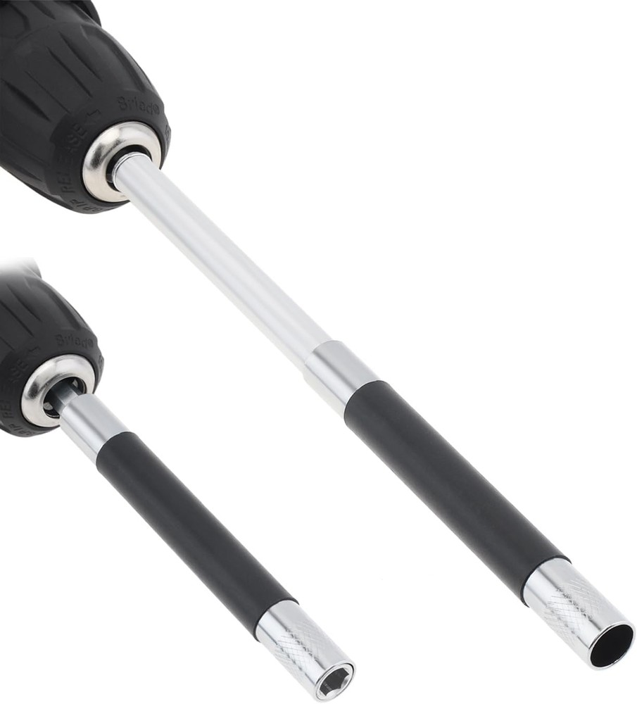 ChgImposs 3pcs/set Scalable Magnetic Screw Drive Guide Drill Bit Tip Holder,...