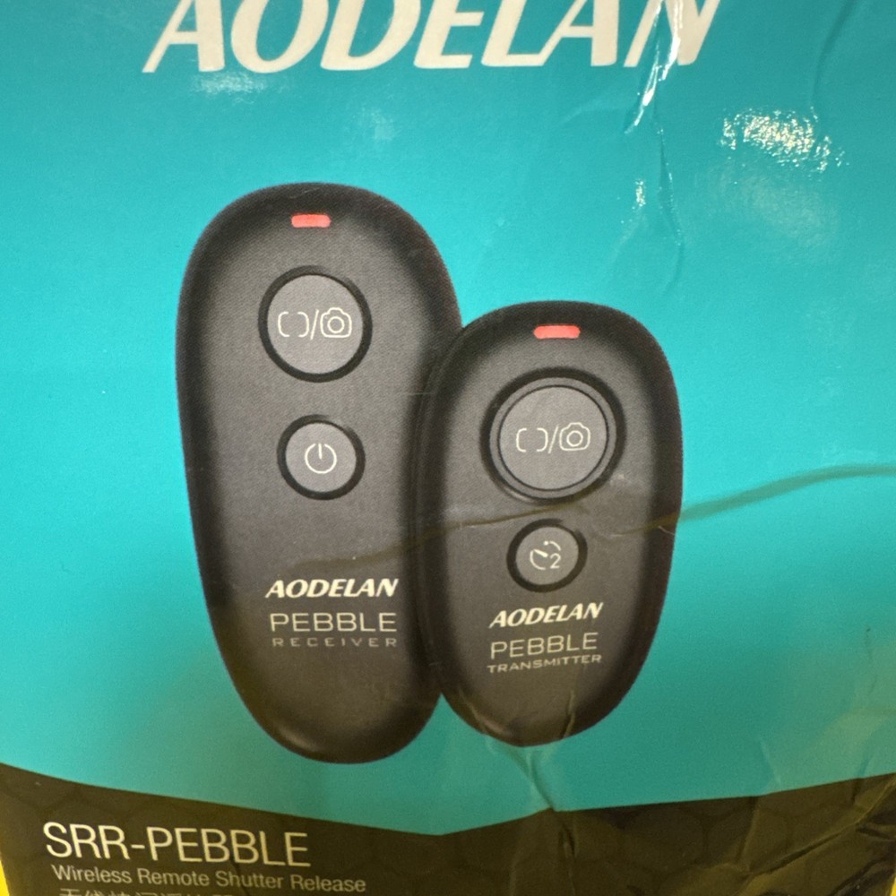 Aodelan SRR Pebble Remote Control Wireless Shutter Controller for Canon Camera
