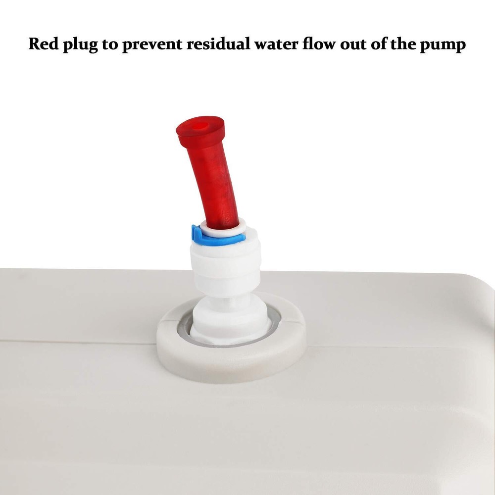 Bottled Water Dispenser Pump System 20ft 110v Ac Us Plug Water Dispensing Pump W