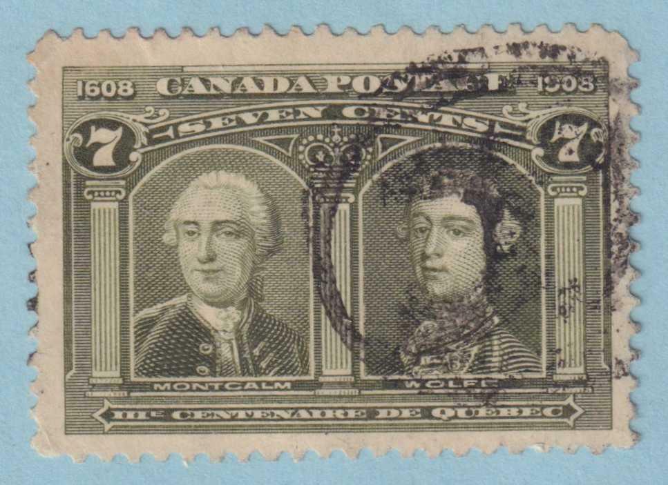CANADA 100  USED - NO FAULTS EXTRA FINE! - CCH