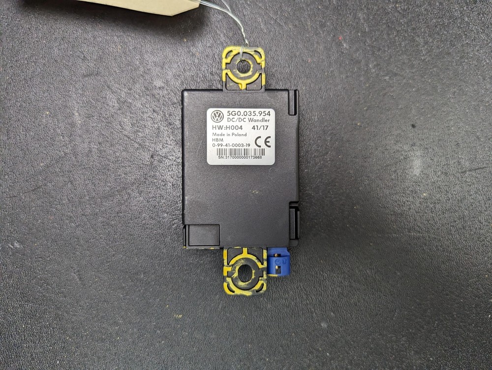 Voltage Converter Control Module 2018 Audi Q3 5G0035954 2015 2016 2017