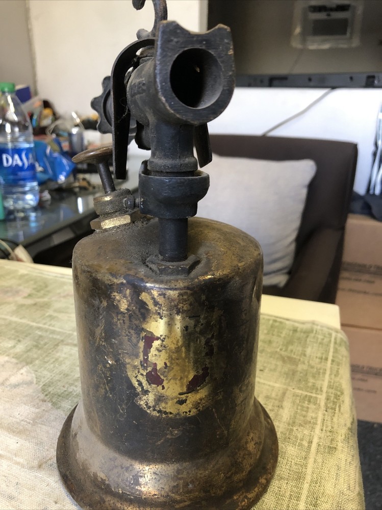Vintage Brass Works "TURNER" Blow Torch