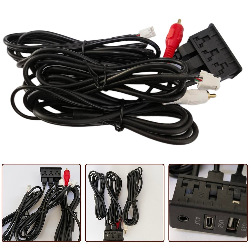 Automotive grade Car Dash Mount USB+TYPEC Panel Interface Extension Kit