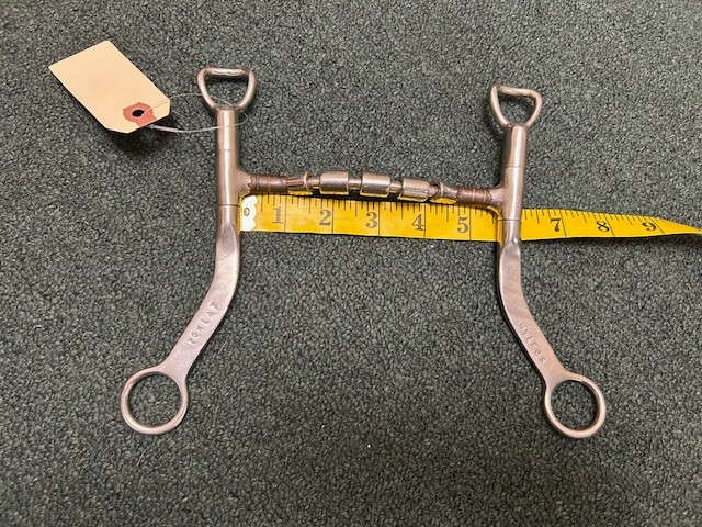 Myler Flat Shank 3 Barrels/Rollers Bit 5.5"