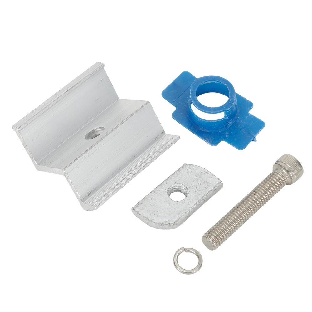 12P Solar Panel Bracket Clamps Module Clamp Solar Panel Holder For-Mounting-Rail