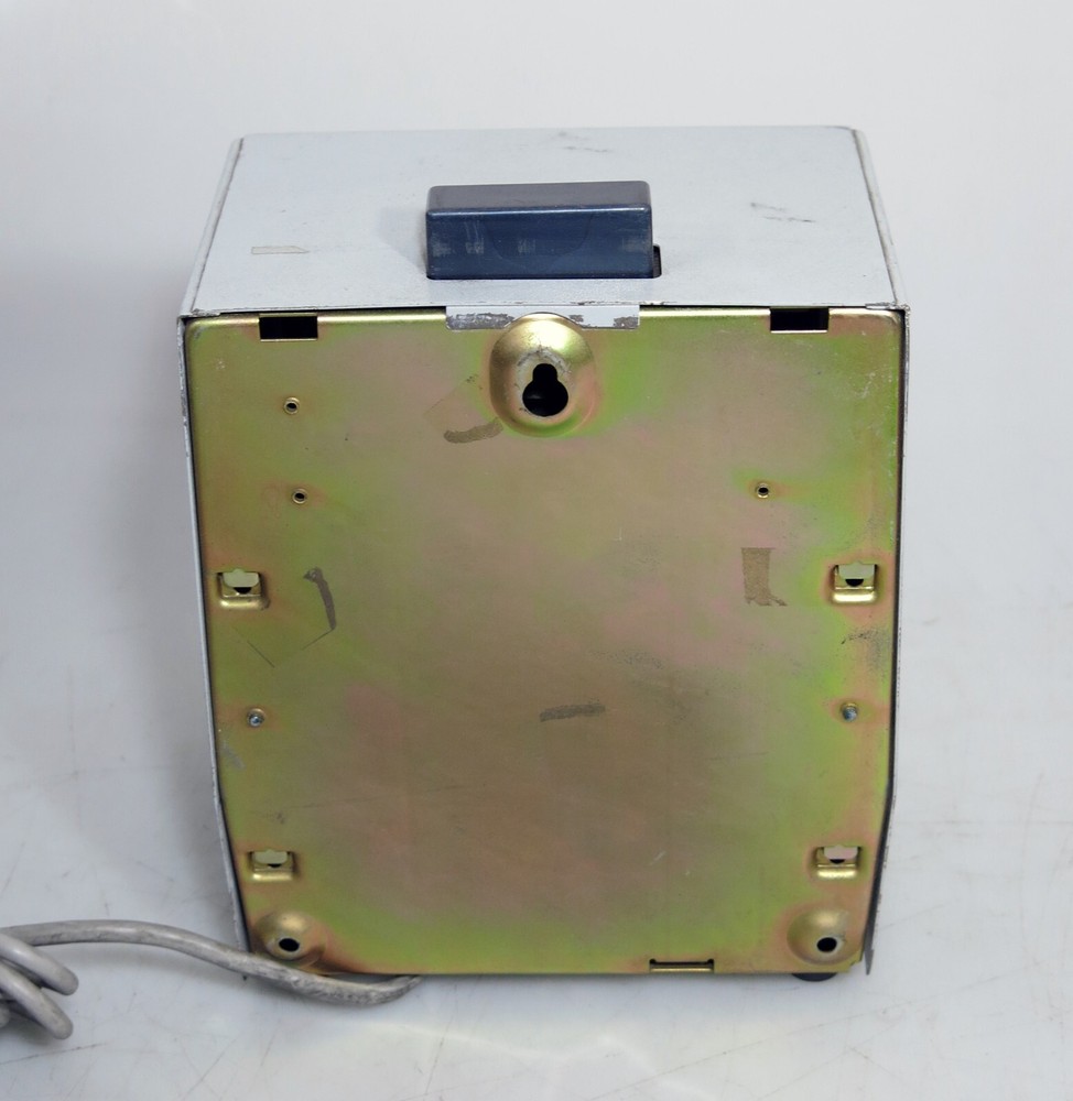 Vintage Atomic Amano Timeclock Model 3607 (no keys)