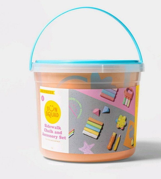 Chalk Bucket Set 40pc - Sun Squad