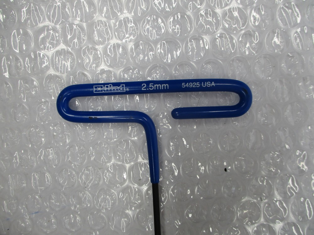EKLIND 54925 2.5MM T-HANDLE HEX KEY NSNP