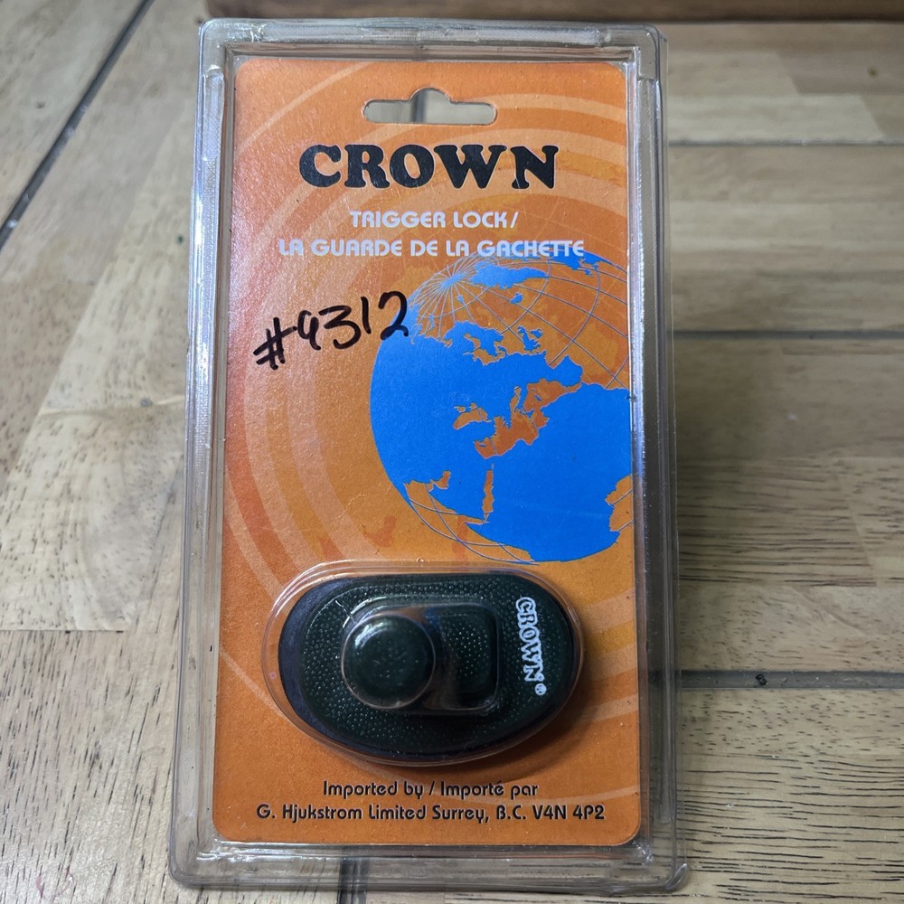 Gun Trigger Lock W/Key Crown GL-007 - NEW