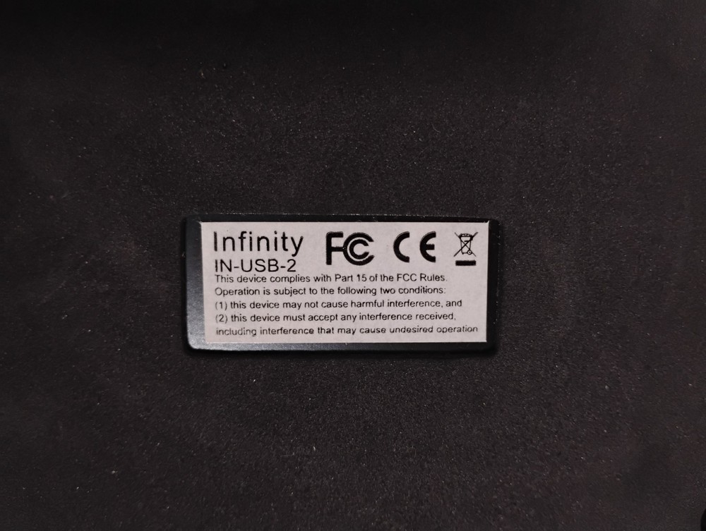 Infinity Pedal IN-USB-2 Ver. 14 - 3 Button Transcription Audio Controller