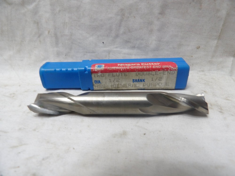 Niagara Double End 1/2" 2 Flute End Mill