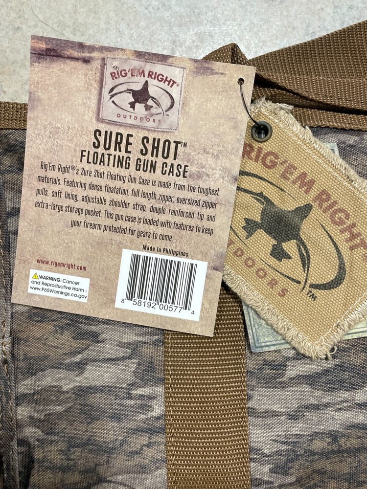Rig'Em Right Waterfowl Sure Shot Soft Shell Floating Gun Case