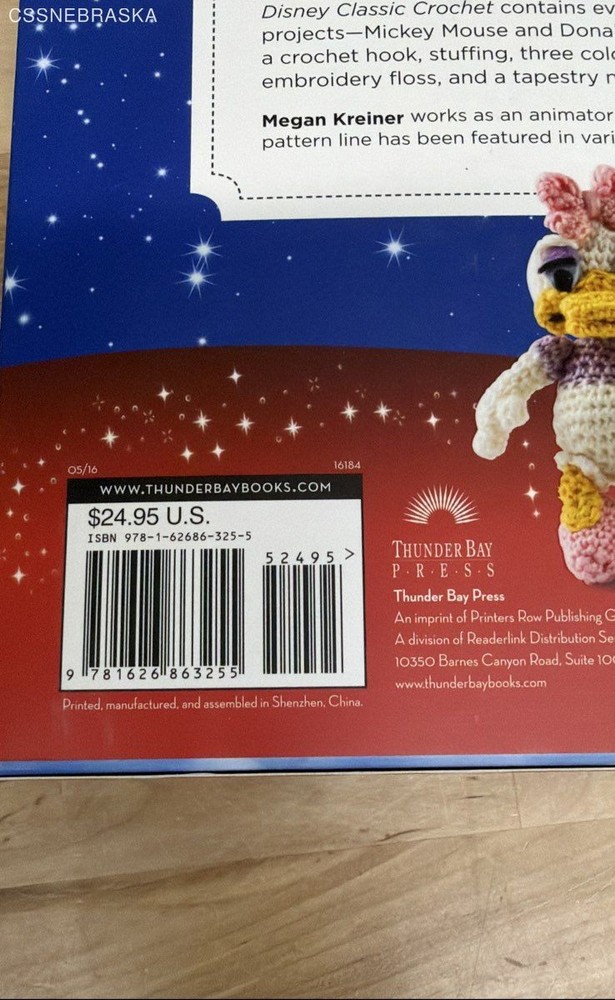 Disney Classic Crochet 12 Projects Featuring Timeless Disney Characters