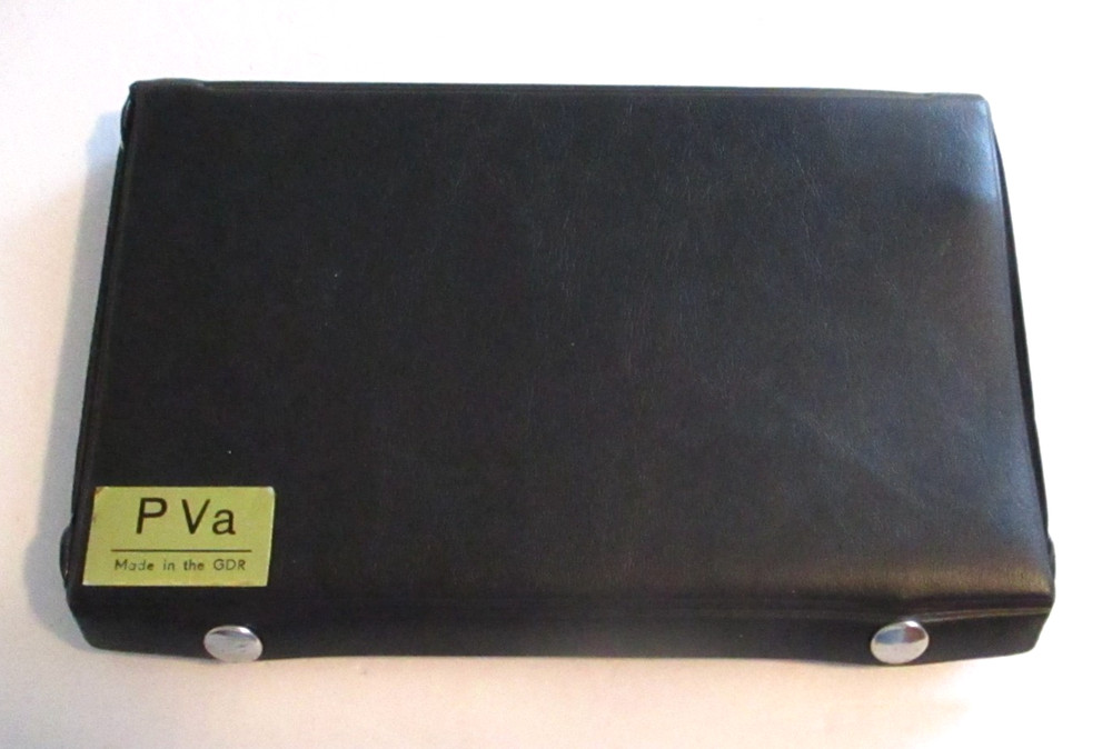 Vintage Richter Pythagoras Drafting 10-piece Drafting Set in Case - GDR