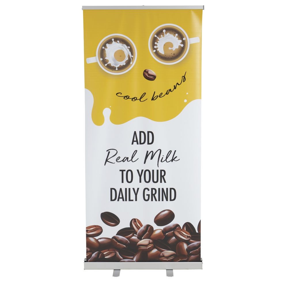 Retractable Banner Stand - 79"L x 33"W