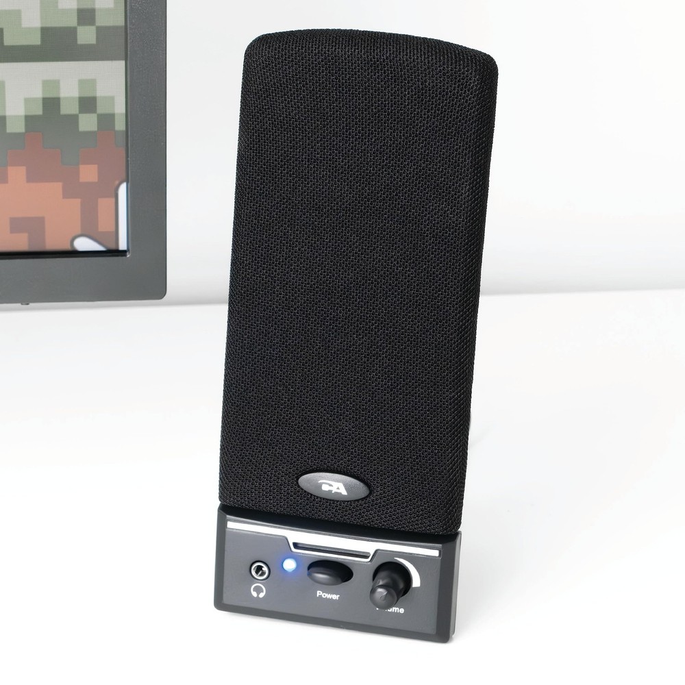CA-2014 Computer Speakers, Full Stereo Sound, Convenient Controls, Easy Setup