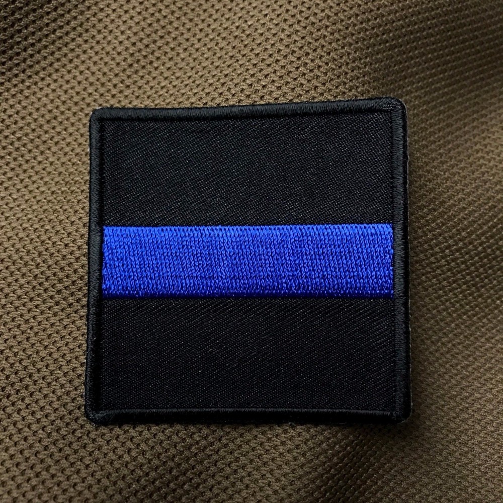Thin Blue Line Square Patch
