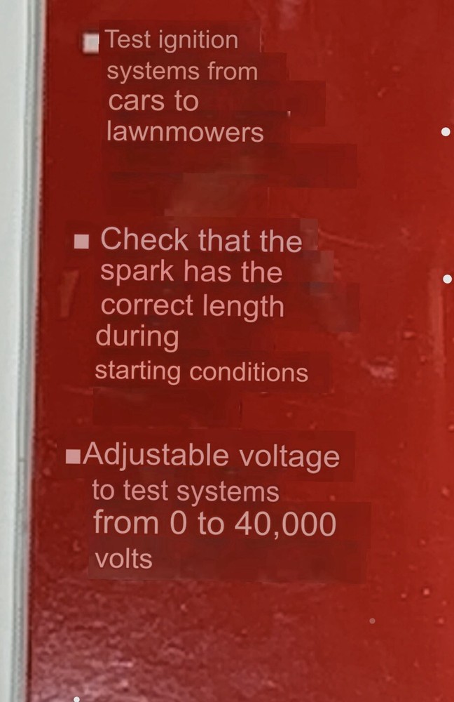 Oem Ignition Spark Tester