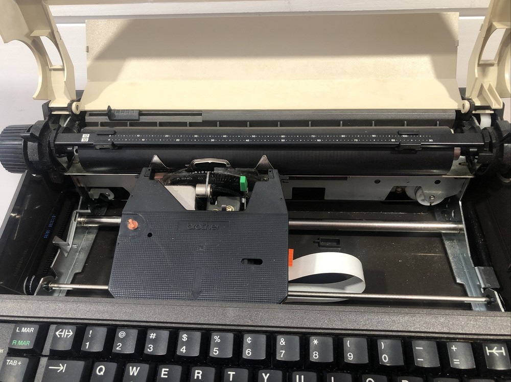 Typewriter Brother Model AX-10 Electronic Type Electric Works Correction Pitch