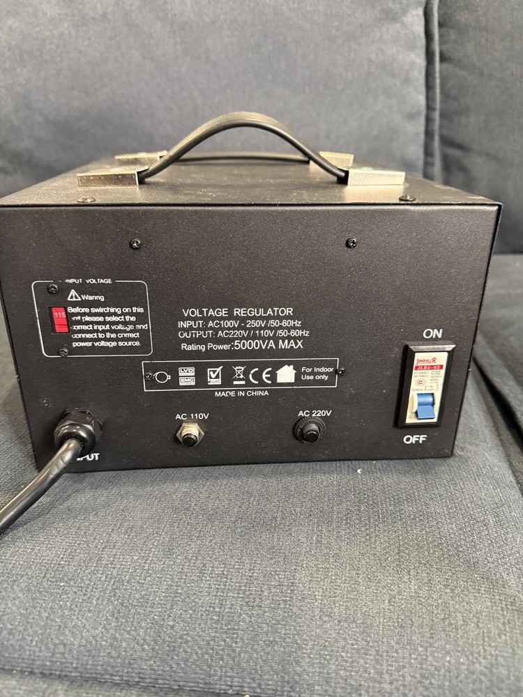 LiteFuze LR-5000 5000 Watt Step/Down Voltage Regulator/Converter