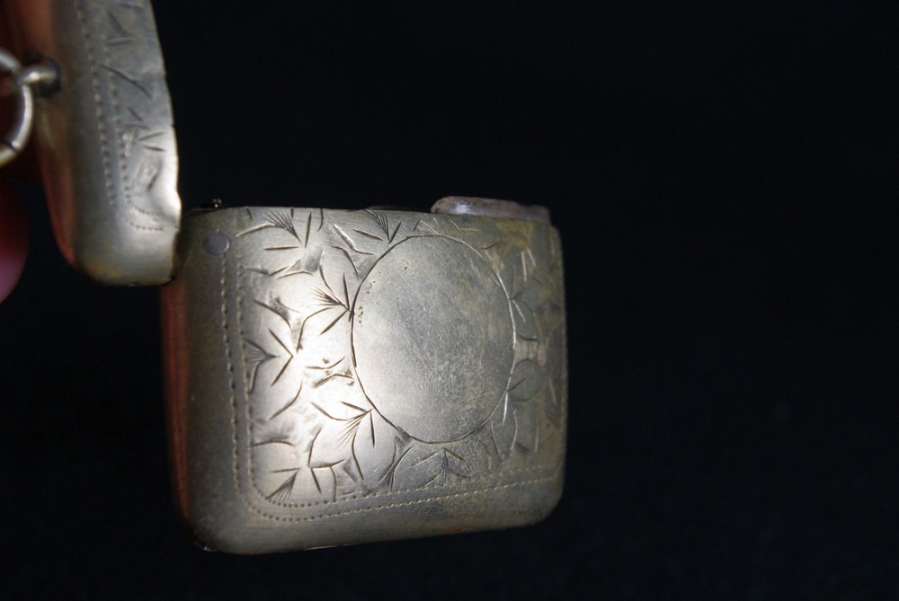 Antique Matchbox Case Rare (№09)