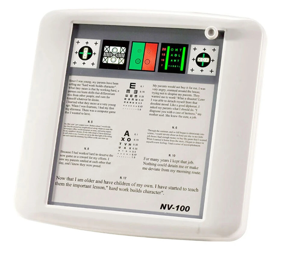 Myopia Tester LED Multifunction Vision Meter Balance Test Visual Test Chart