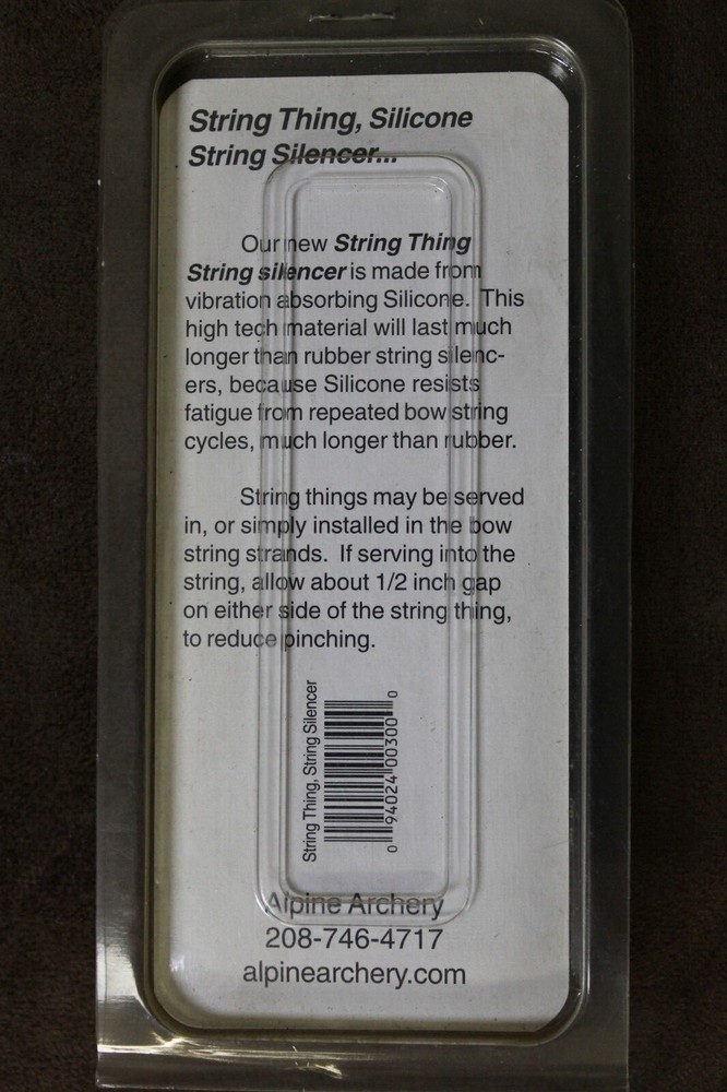 Alpine Archery String Thing Silicone String Silencer