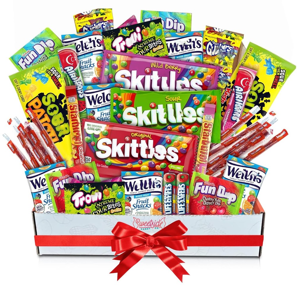 Easter Candy Gift Basket Variety Pack, 41 Pieces of Assorted Medium