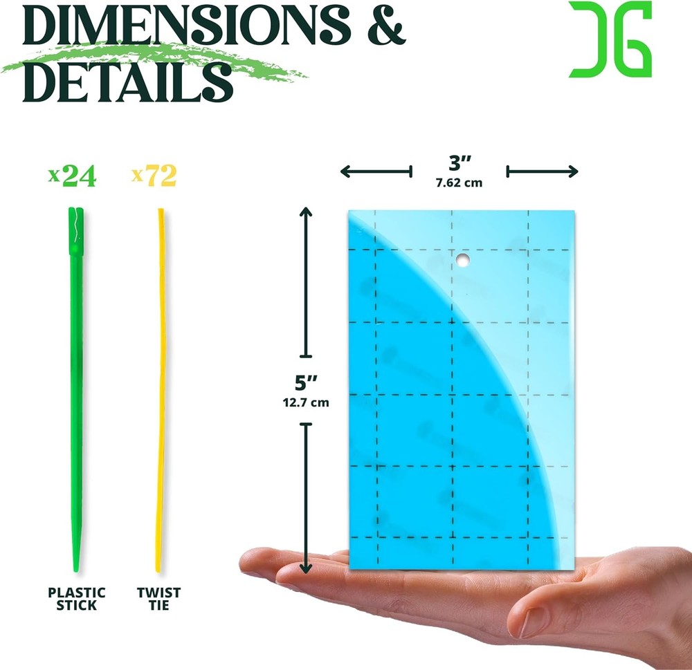 Catchmaster GRO Blue Regular Double Sided Sticky Traps