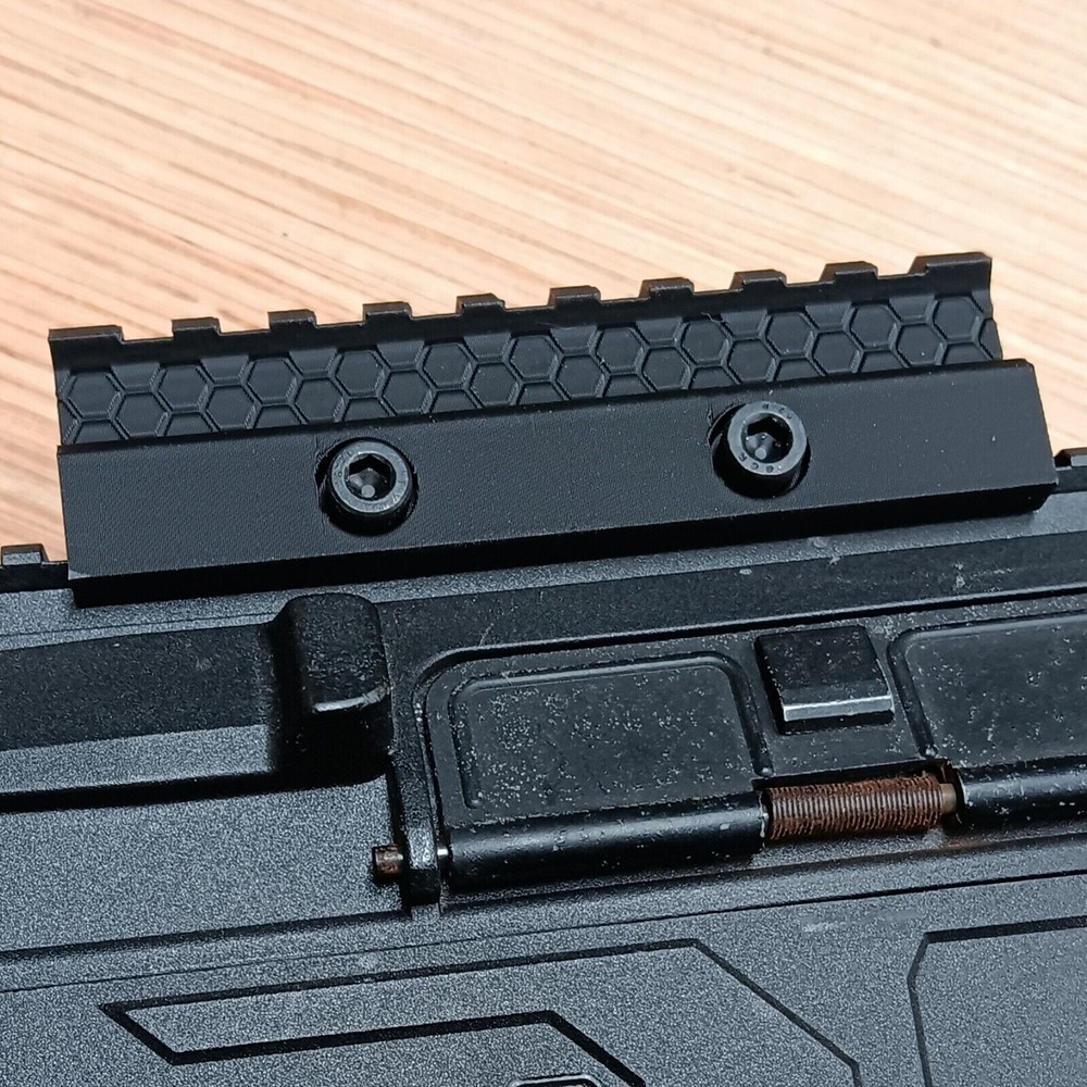 Airsoft Riser Picatinny Rail Mount , 100mm Length , ABS Plastic