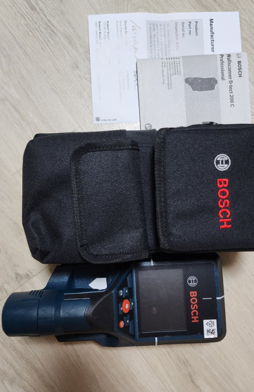 Bosch D-tect 200 C Professional Wall & Floor Scanner Multi-Detector Tool