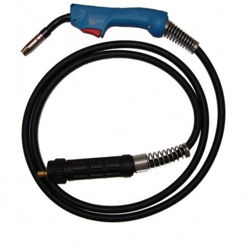 Welding gun, welding machine