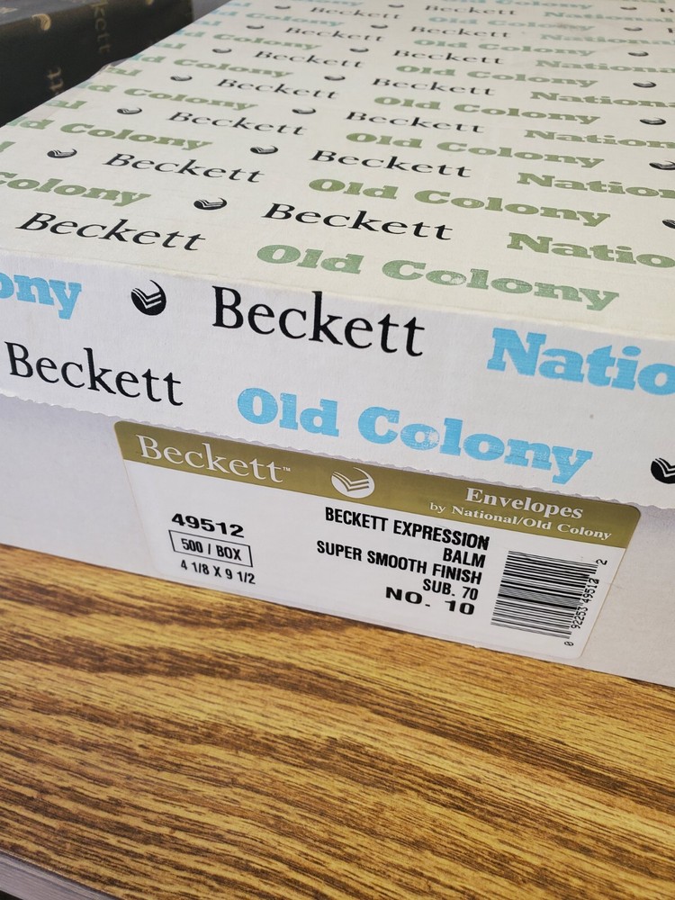 Beckett Expression No. 10 Light Blue Balm Envelopes