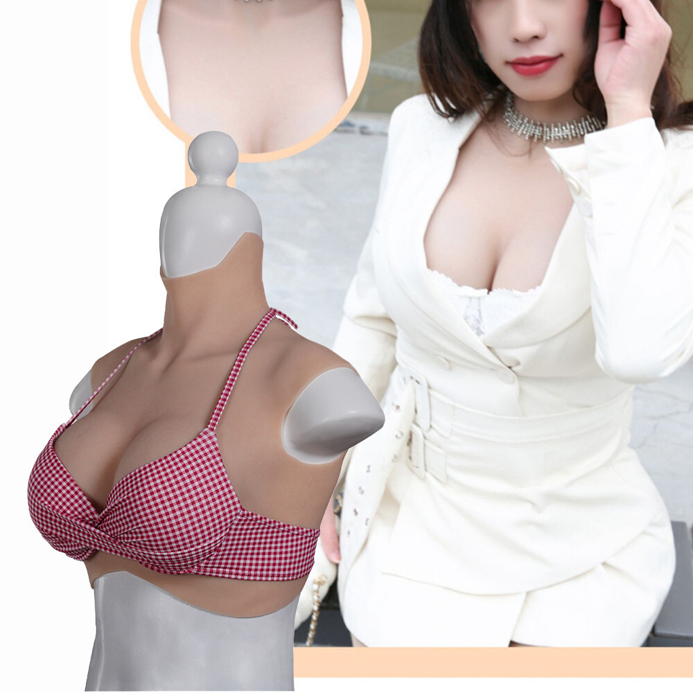 KnowU 8TH Upgrade High simulation Silicone Breast Forms Oil-free Transgender