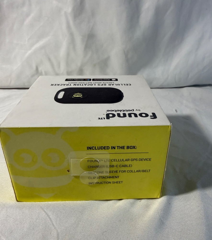 Pebblebee Found LTE Cellular GPS Location Tracker