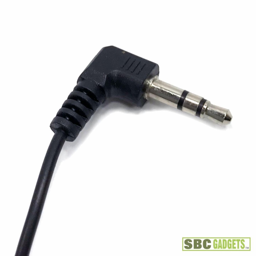 Mono Stereo Transcriber Headset Extender Cable with Volume Control (ECS-UMSVC)