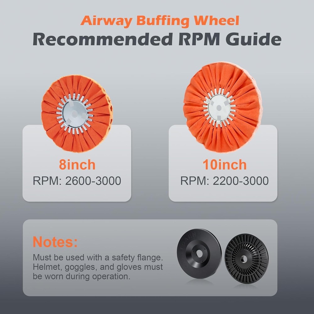 Buffing Wheel Kit for Angle Grinder Polishing