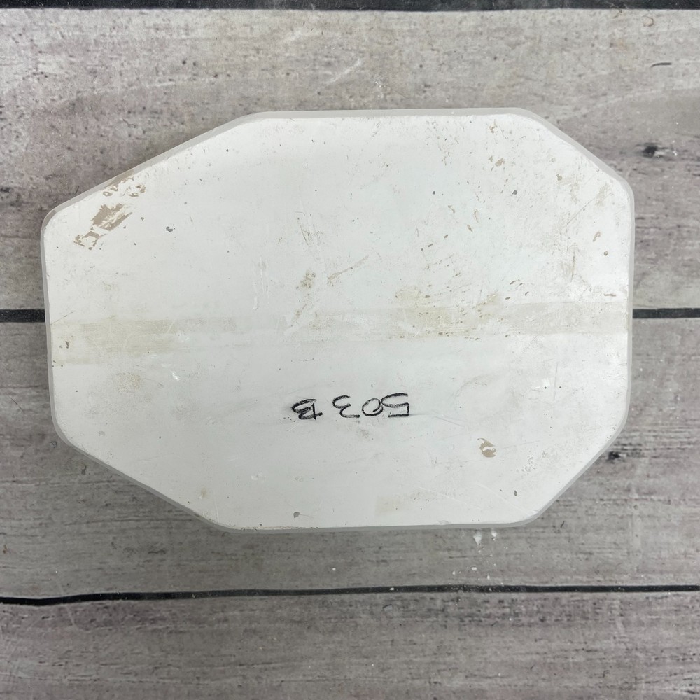 Trenton Ceramic Casting Mold Flowerhead Plaque #503-B