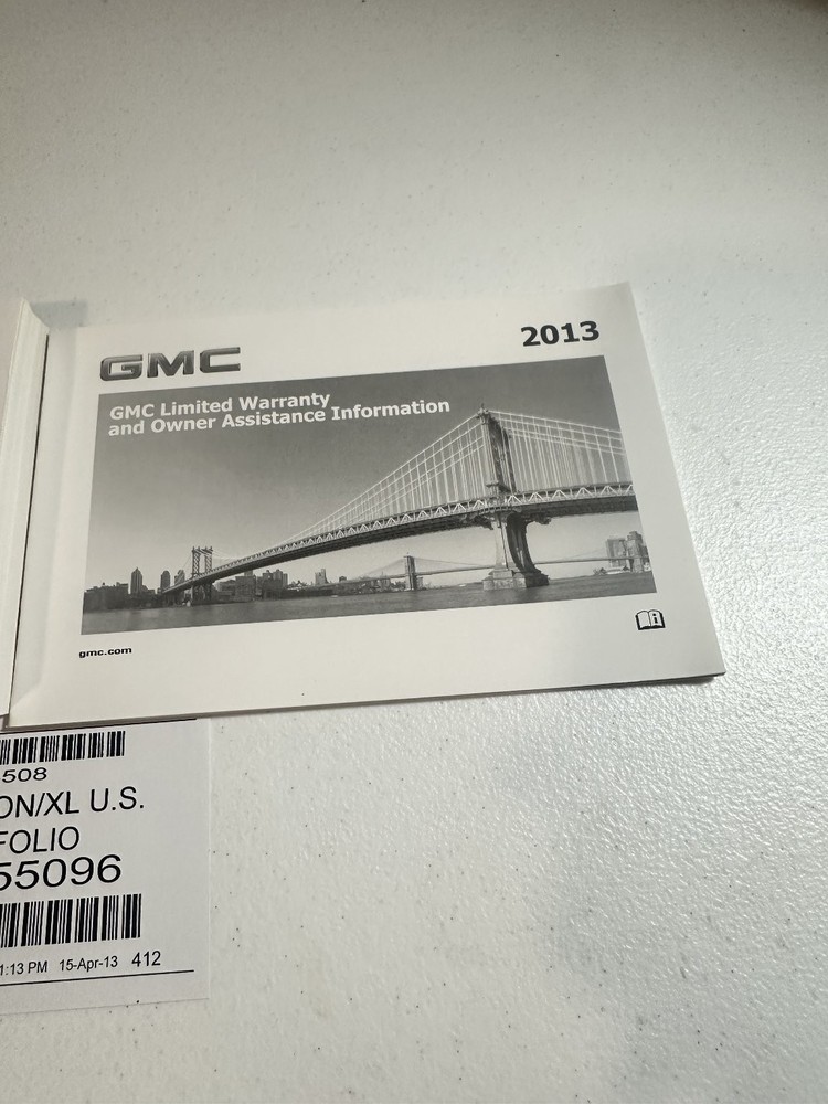 2013 GMC Yukon/XL Owner's Manual Set