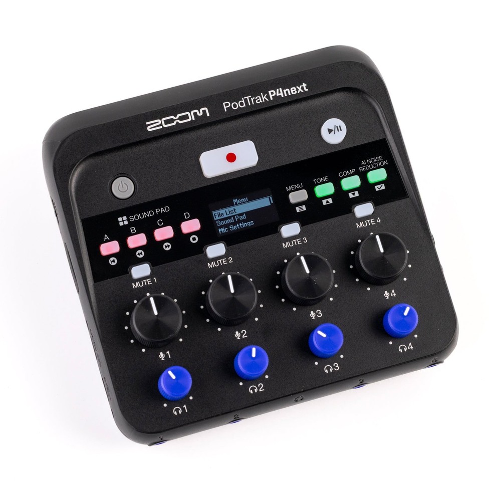 PodTrak P4next Podcast Recorder